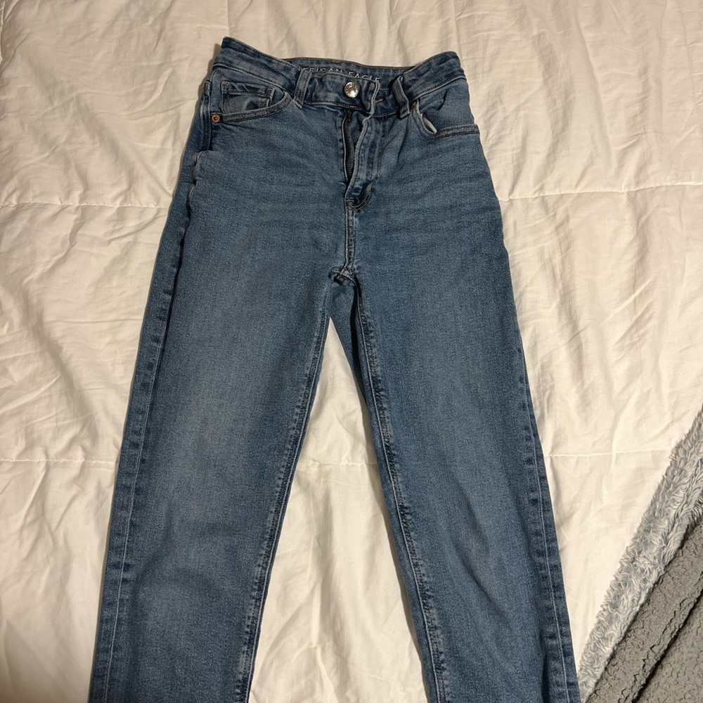 American Eagle Mom Jeans, size 000